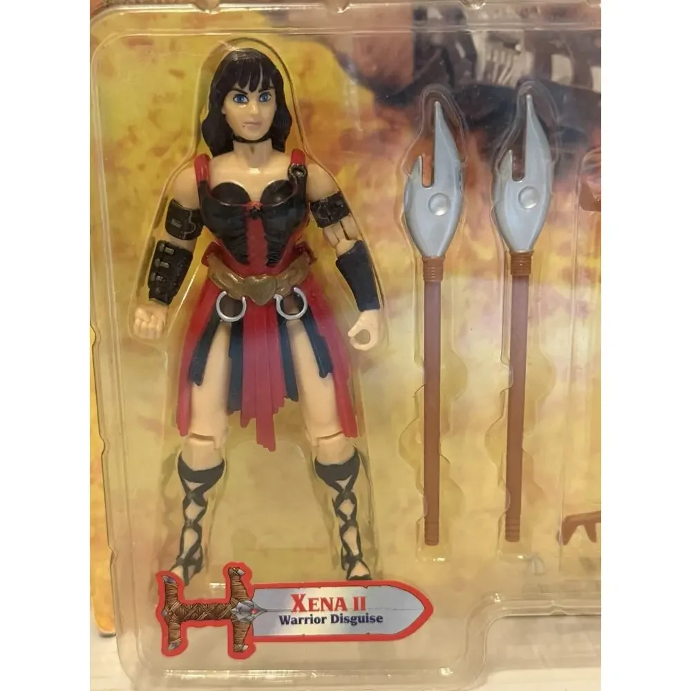 Hercules Xena Warrior Princess Collectible Action Figure, Set Of Two
